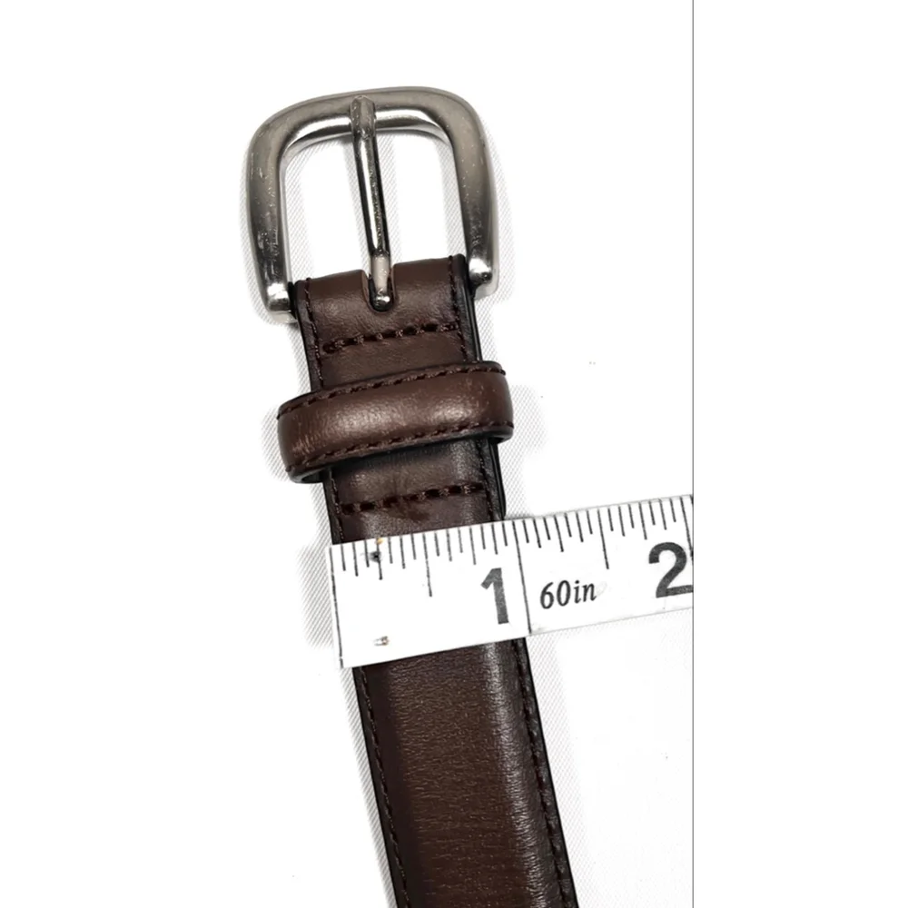 Janie and Jack Kids Brown Leather Belt 10 to 12 Size